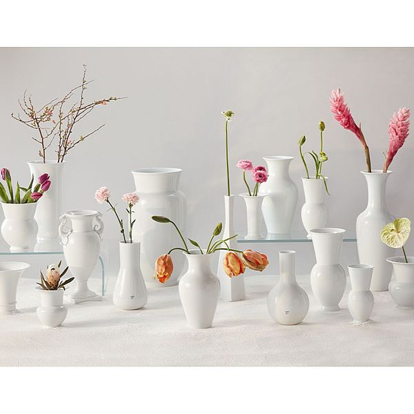 KPM verschiedene Vasen in weiß