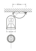 Zeichnung des Strahlers OY55 von VS Manufaktur