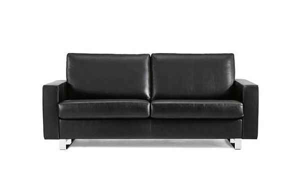 Werther Sofa Variation 108 in schwarz
