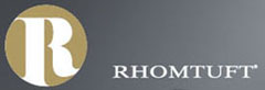 Logo Rhomruft in grau weiss