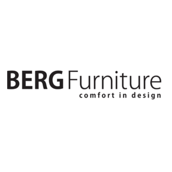 Logo berg furniture in schwarz