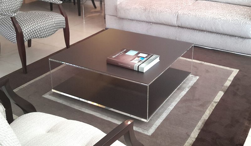 Couchtisch Glas Mit Rollen