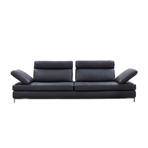 Cierre Sofa Jack in Leder schwarz