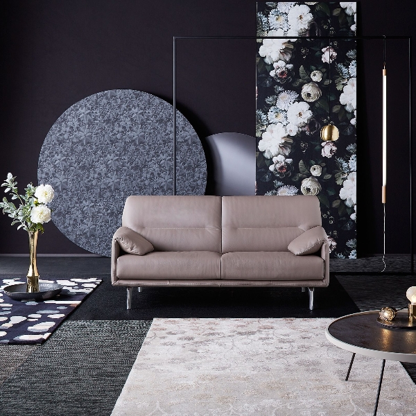 Leolux Sofa Bora Balanza in braun