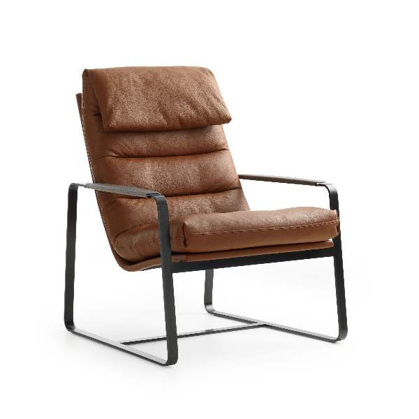 Leolux Sessel Indra plus in braun