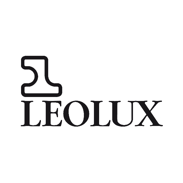 Logo Leolux in schwarz