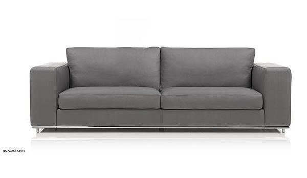 Cierre Sofa Dolce Vita in mittelgrau mit 30 cm Armlehnen