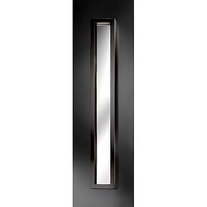 Miazzo Garderoben-Spiegel Verticale 613, schwarz lackierter Rahmen