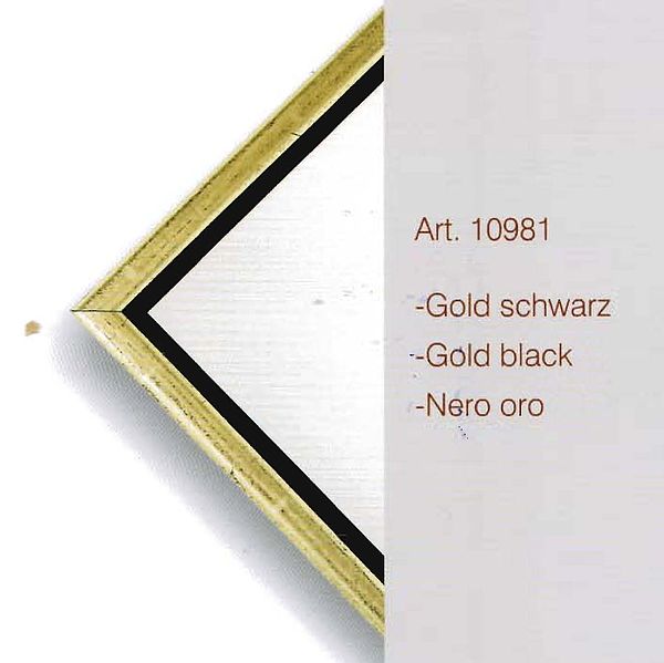 IM Marianeschi Leistenspiegel 10981, Gold-schwarz