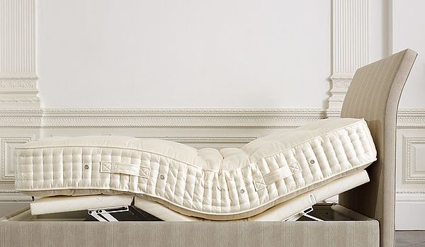 VISPRING verstellbares Bett mit Recliner de Luxe Matratze