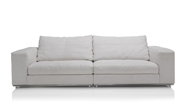 Cierre Sofa Dolce Vita in weißem Leder