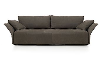 Cierre Sofa New York M in dunkelbraun