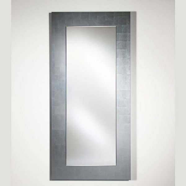 DeKnudt-Decora quadratischer Spiegel Basic Hall mit Blattsilber-Rahmen