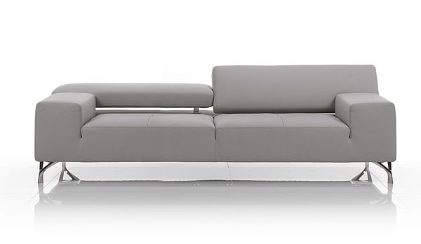 Cierre Sofa Miami in lichtgrau