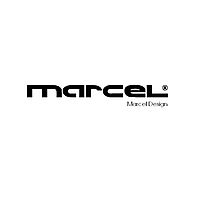 Logo von Marcel in schwarz