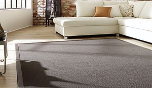 Girloon Teppich Delta Rugs in beige-braun