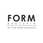 Logo von Form exclusiv in schwarz