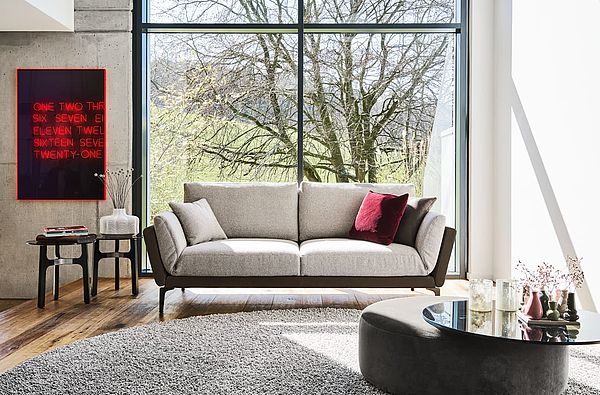 BW Sofa Eternity in grau