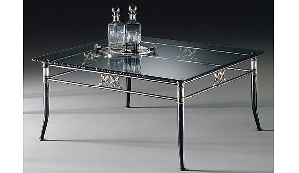 Orsenigo quadratischer Couchtisch Tusconia Eisen antik