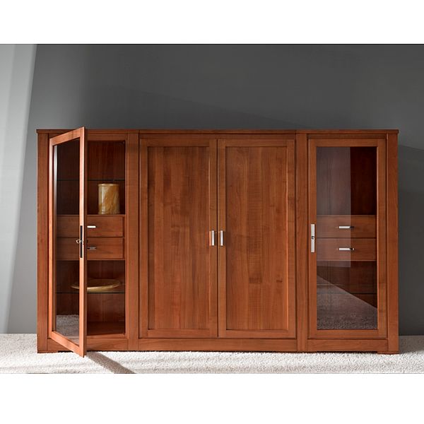 Form exclusiv Bordeaux Anbauschrank, Nussbaum