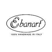 Logo Ebanart weiß-schwarz