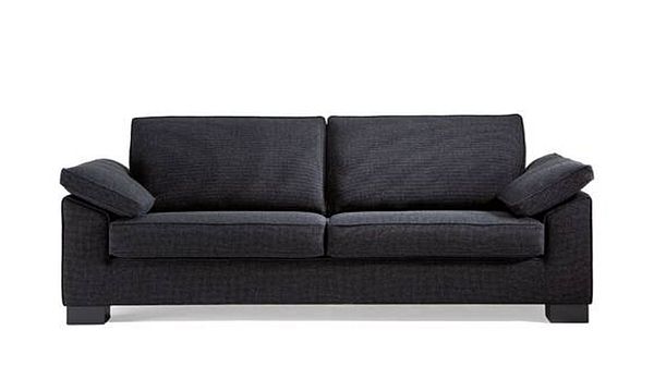 Werther Sofa Variation 101 in schwarz