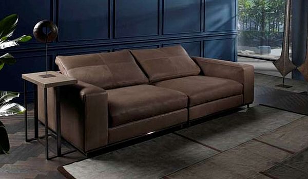 Cierre Sofa Dolce Vita in dunkelbraun