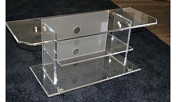 Casarte Acryl-Mediawagen 441/R mit satinierter Rückwand