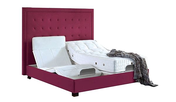 Boxspring-Bett mit verstellbaren Unterbetten von Treca