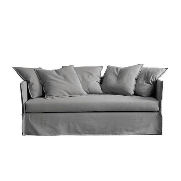 Meridiani Bettsofa Fox Double bed in mittelgrau