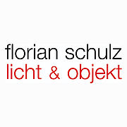Logo Florian Schulz Licht & Objekt in schwarz und rot