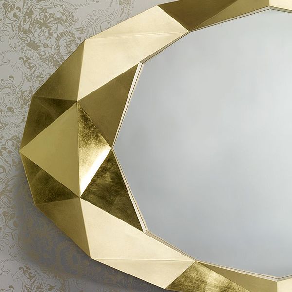 Decora Spiegel Precious 3693 in Schlag-Gold