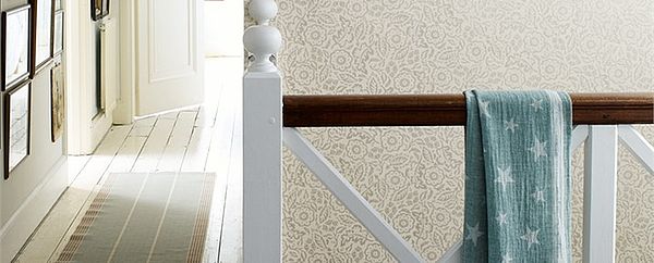 Sanderson Tapete Floral Damask in beige