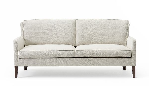 Werther Premio Sofa in weißem Stoff