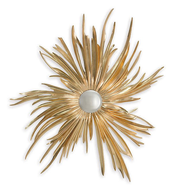 Spiegel Dandelion von Christopher Guy in 21st Century Gold