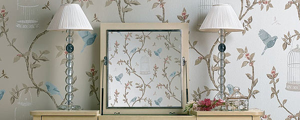 Nina Campbell Wallcovering Birdcage Walk