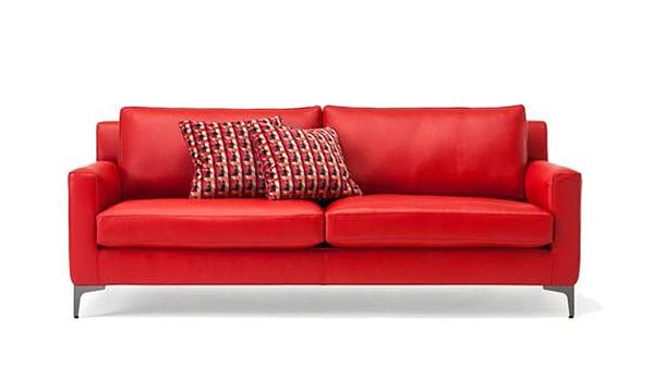 Werther Sofa Variation 111 in rot