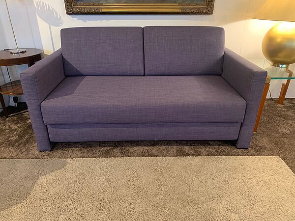 "Schlafsofa "Livo" mit violettem Stoffbezug