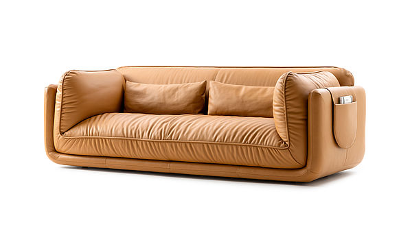 Sofa Lunetta mit Lederbezug von Leolux