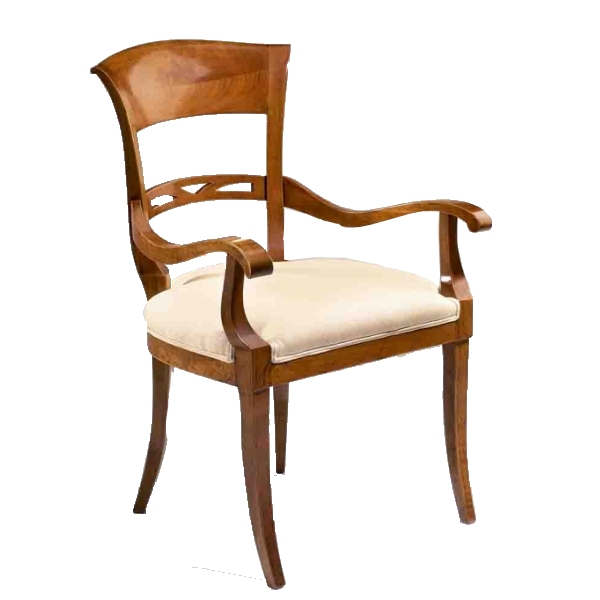 Armlehnstuhl aus Kirschbaum